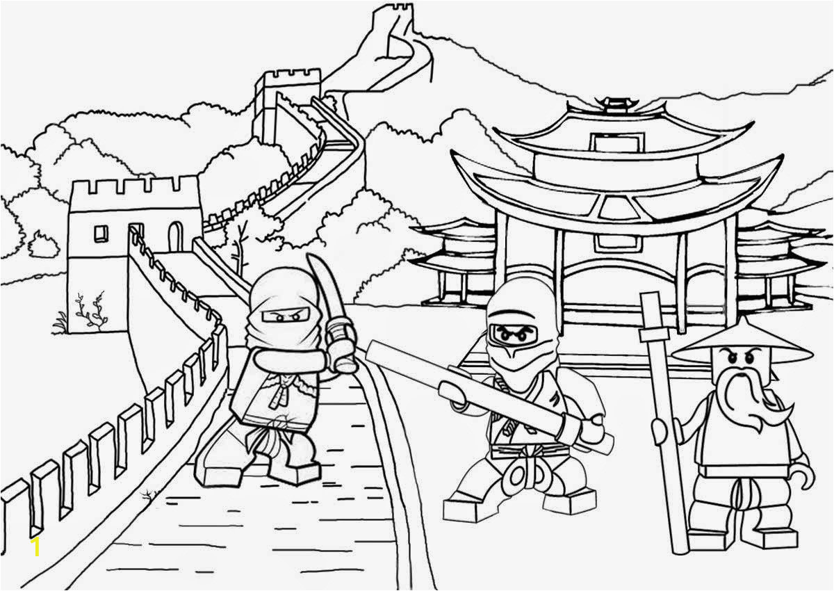 Free Printable Lego Ninjago Coloring Pages Lego Ninjago Coloring Pages Best Coloring Pages for Kids