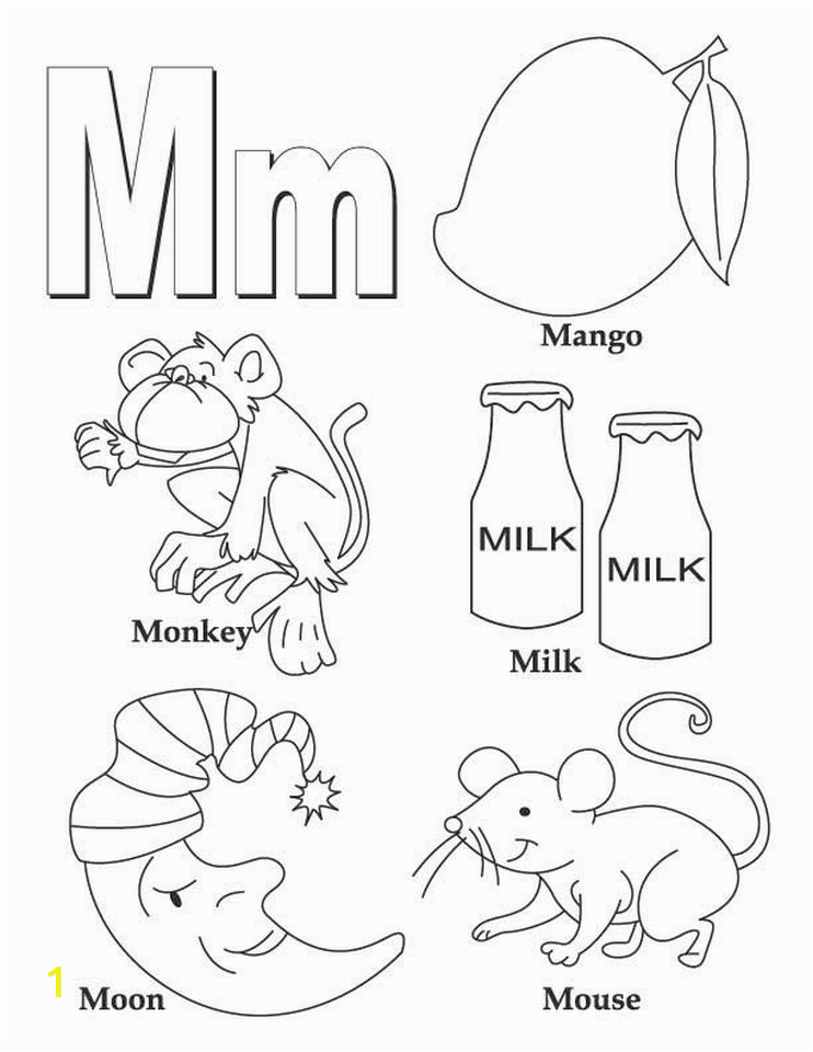 Free Printable Letter M Coloring Pages Get This Letter M Coloring Pages 21y21