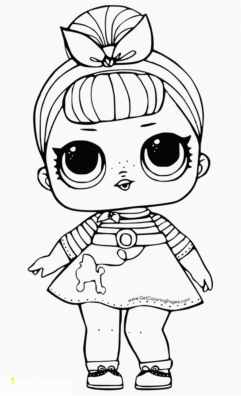 Free Printable Lol Doll Coloring Pages Lol Surprise Dolls Coloring Pages Print them for Free