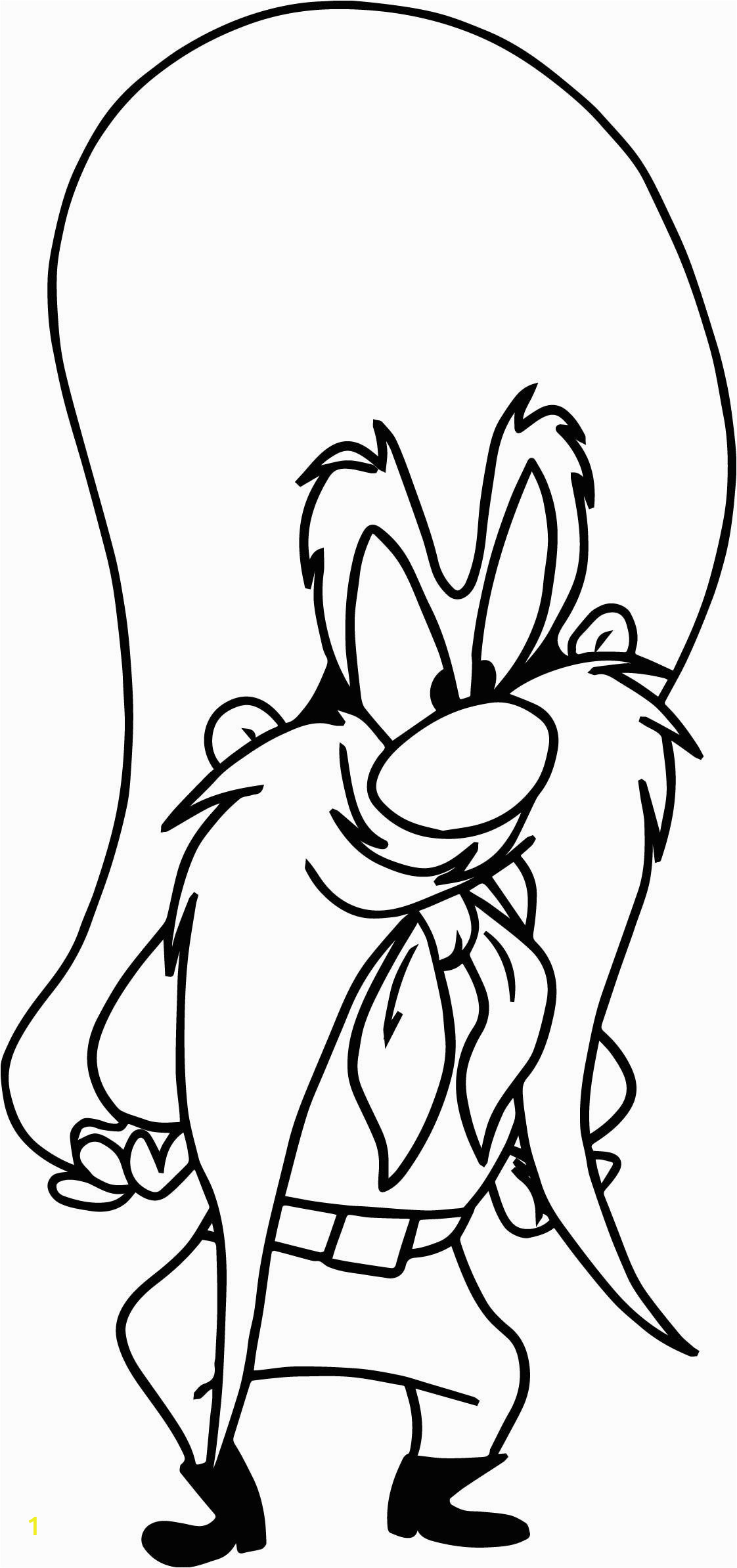 Free Printable Looney Tunes Coloring Pages Awesome Yosemite Sam Looney Tunes Looney Tunes Coloring