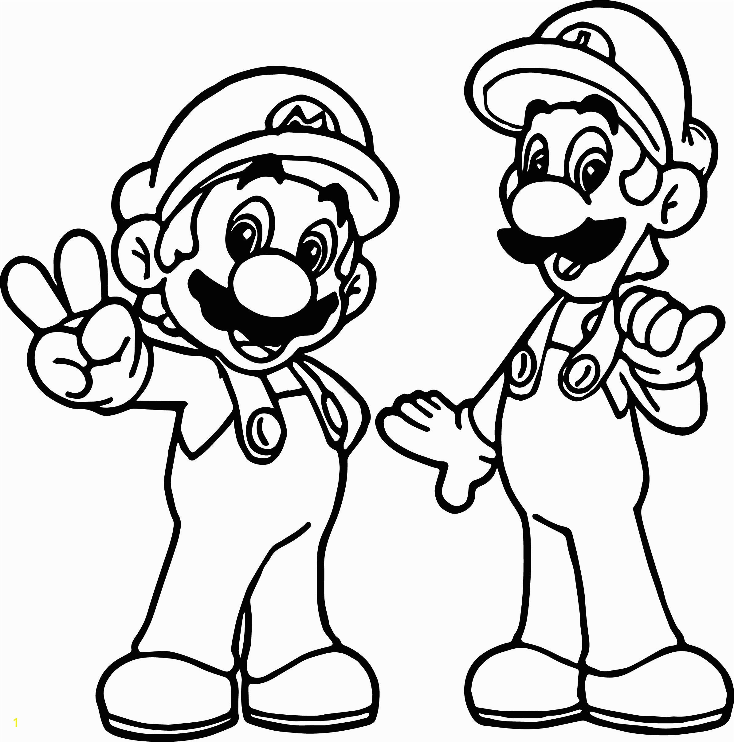 Free Printable Mario and Luigi Coloring Pages Luigi Coloring Pages at Getcolorings