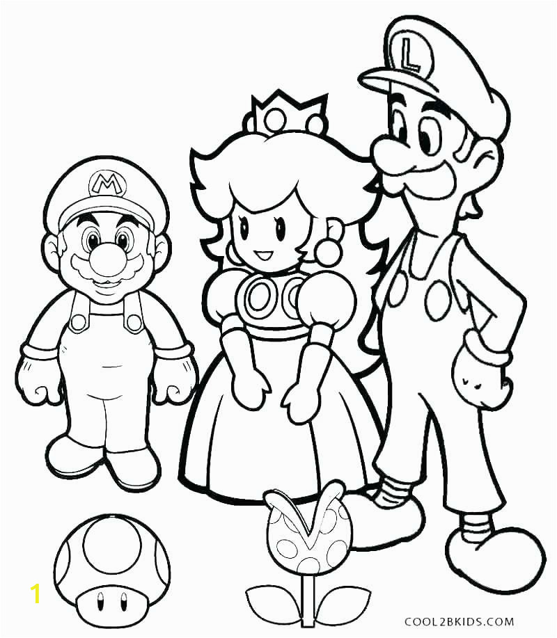 mario and luigi coloring pages