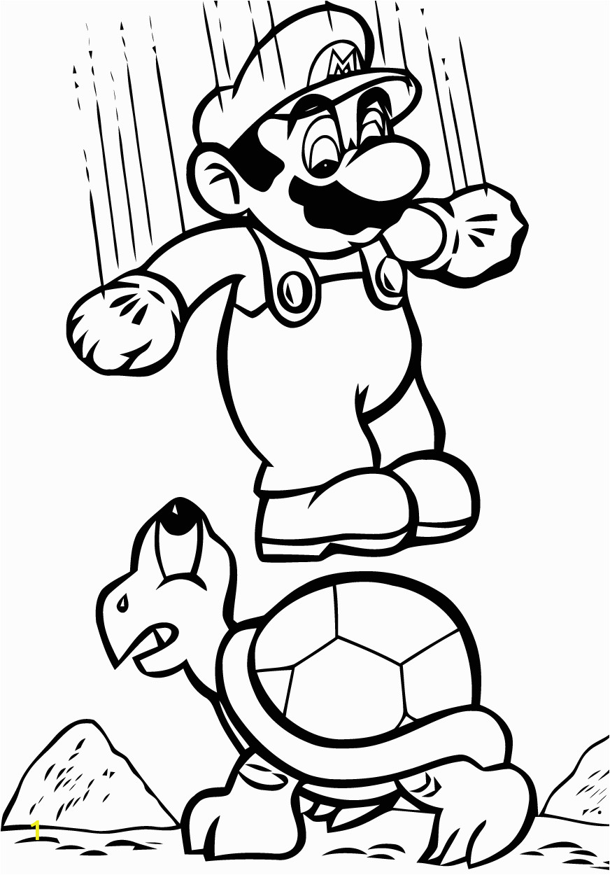 image=mario bros Coloring for kids mario bros 2