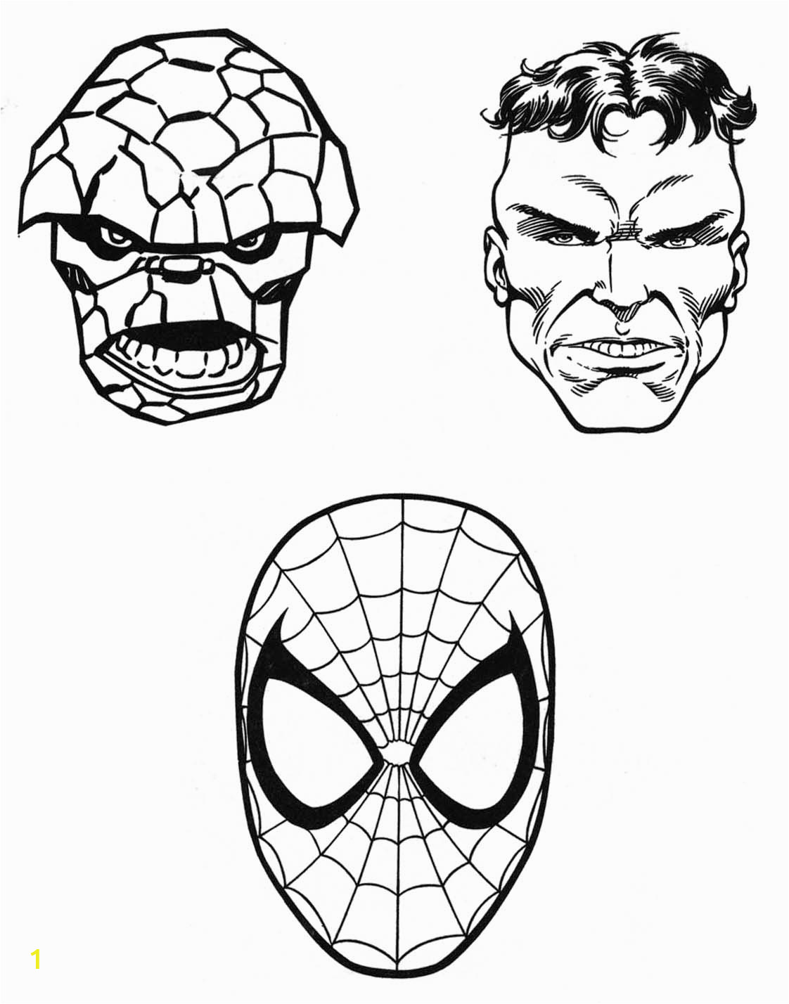 marvel coloring pages