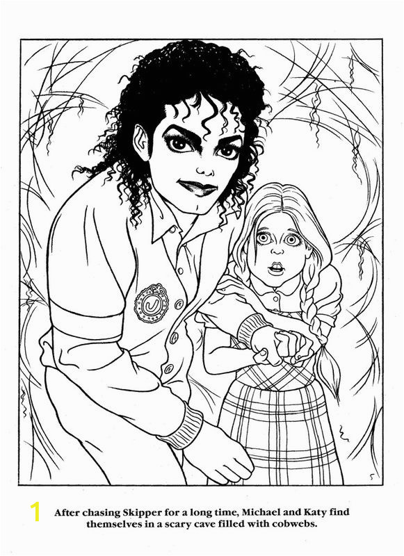 michael jackson coloring book