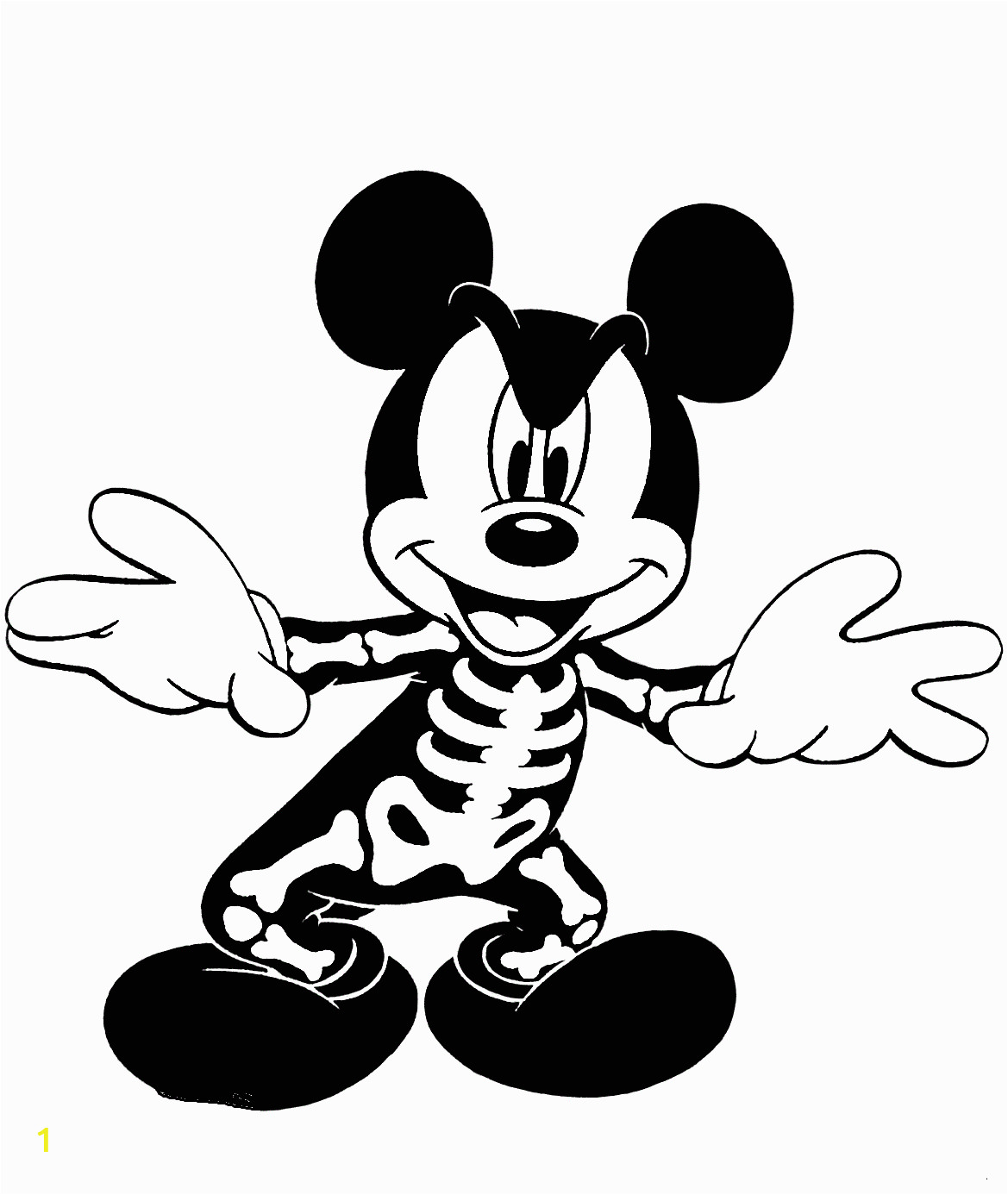 Free Printable Mickey Mouse Halloween Coloring Pages 30 Free Printable Disney Halloween Coloring Pages