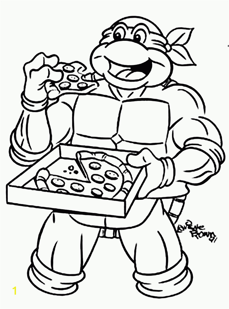 ninja turtles coloring pages free printable