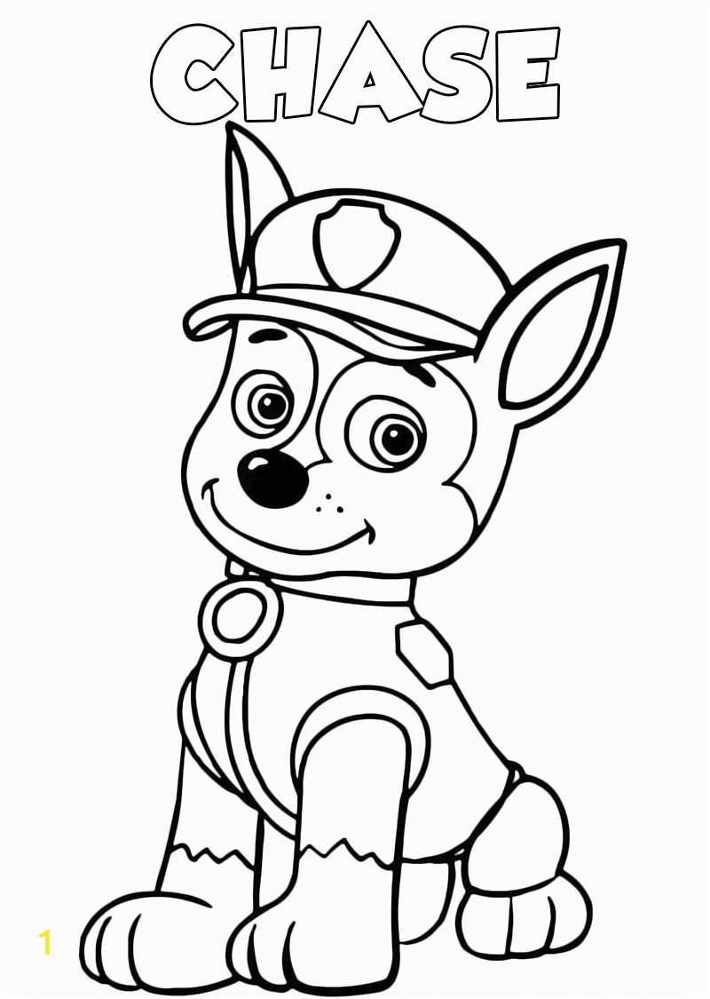 paww patrol coloring pages