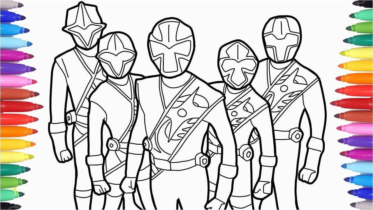 21 brilliant picture of power ranger coloring pages