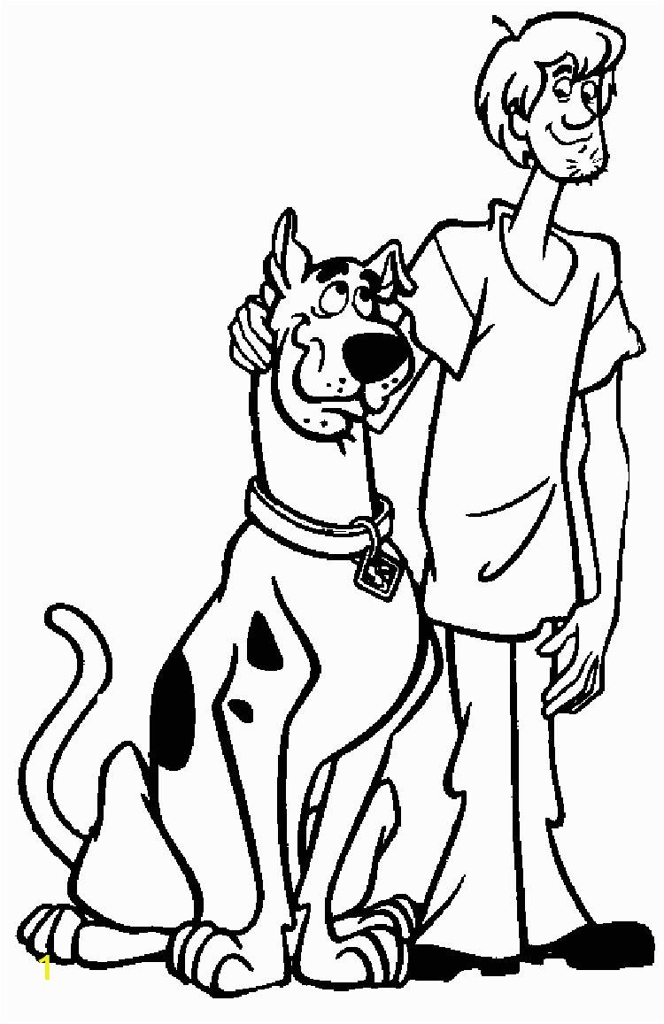 scooby doo coloring pages