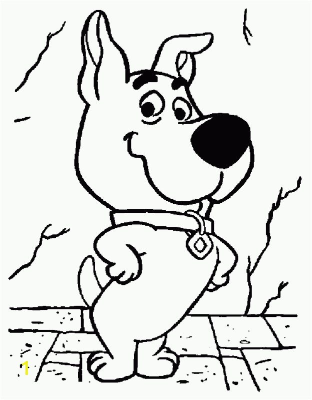 scooby doo coloring pages