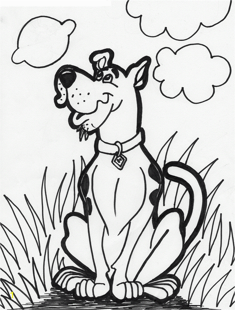Free Printable Scooby Doo Coloring Pages Free Printable Scooby Doo Coloring Pages for Kids