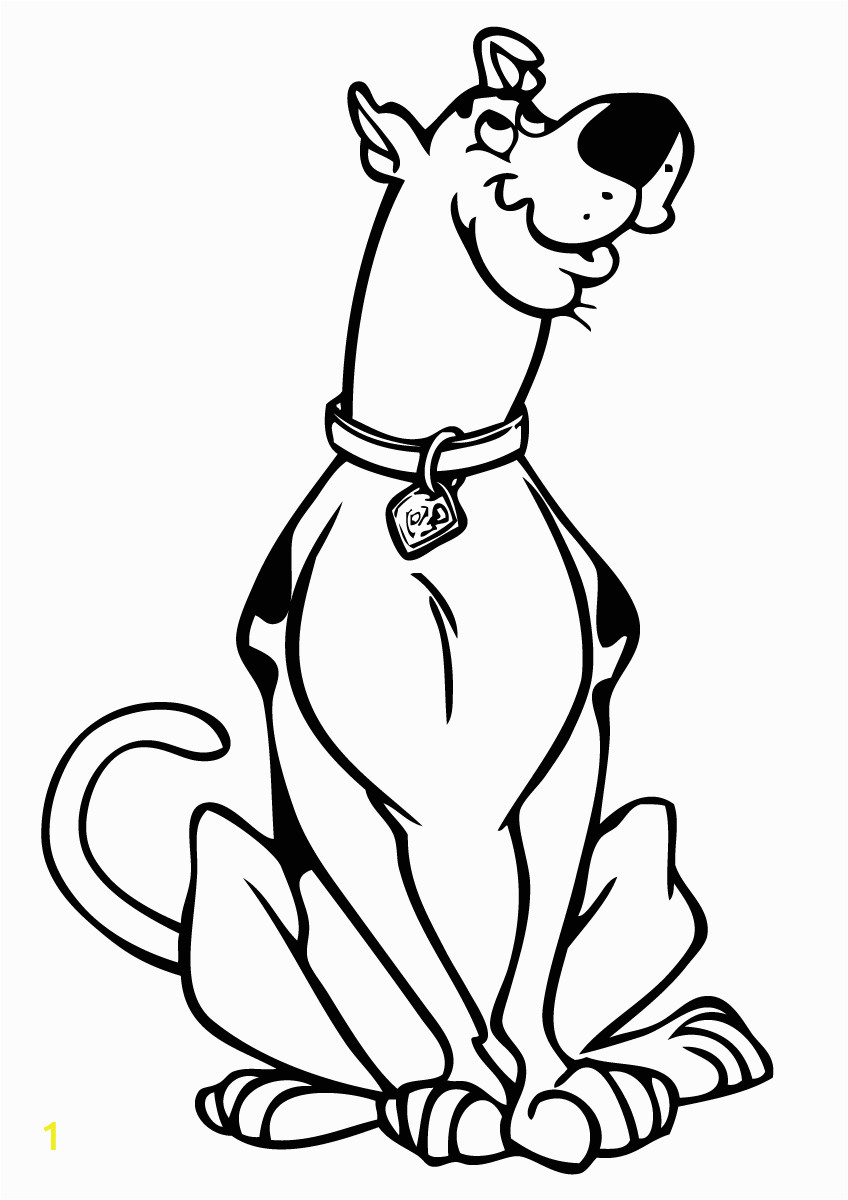 scooby doo coloring pages