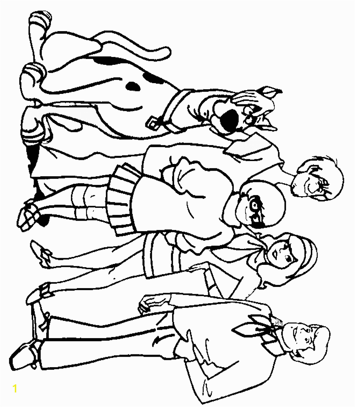 scooby doo coloring pages