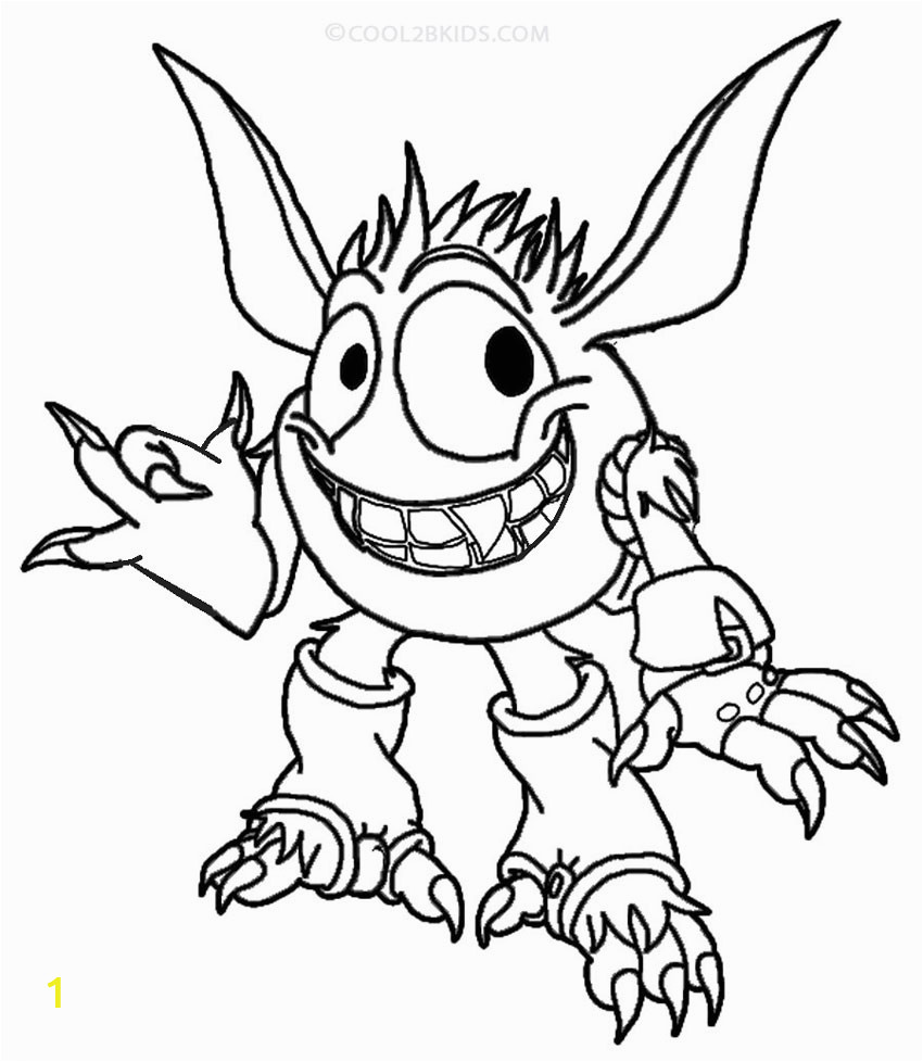 skylander giants coloring pages