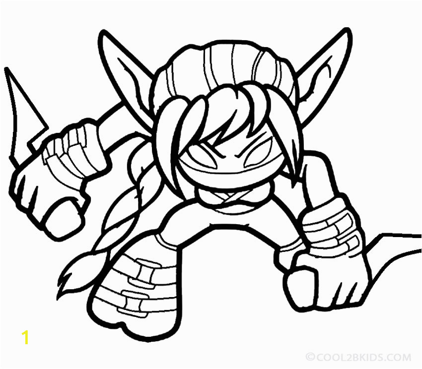 skylander giants coloring pages