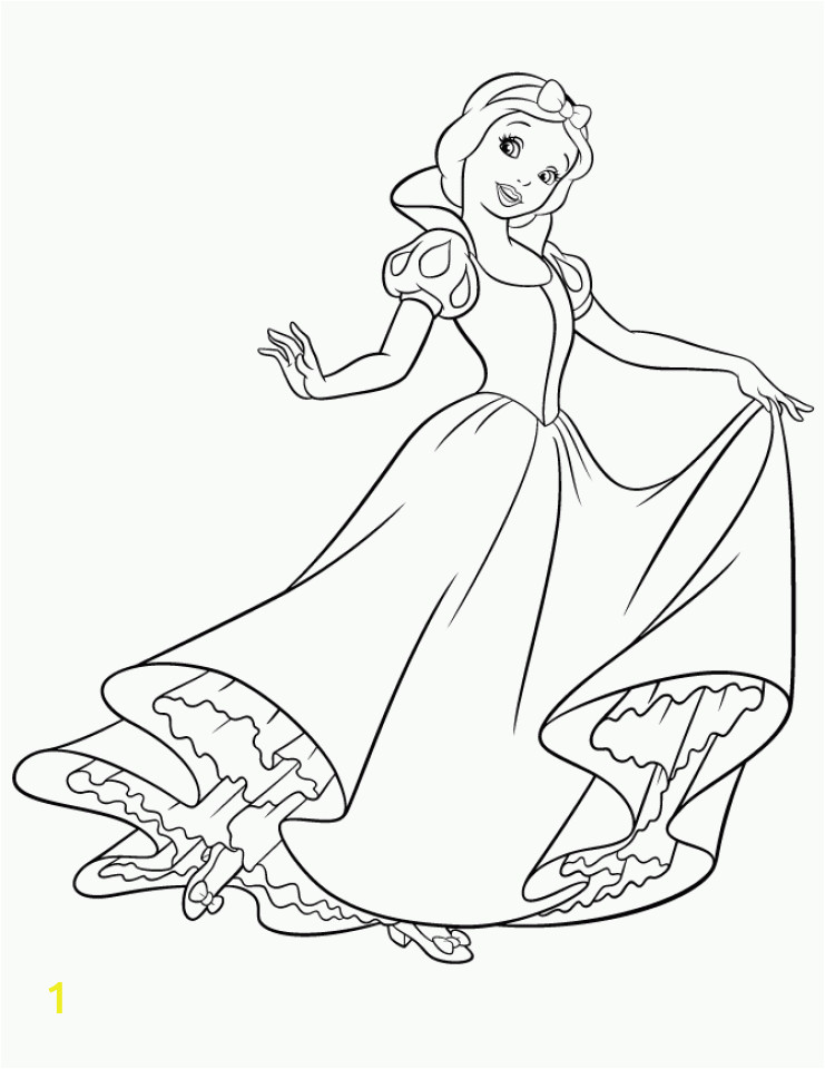 Free Printable Snow White Coloring Pages 20 Free Printable Snow White Coloring Pages