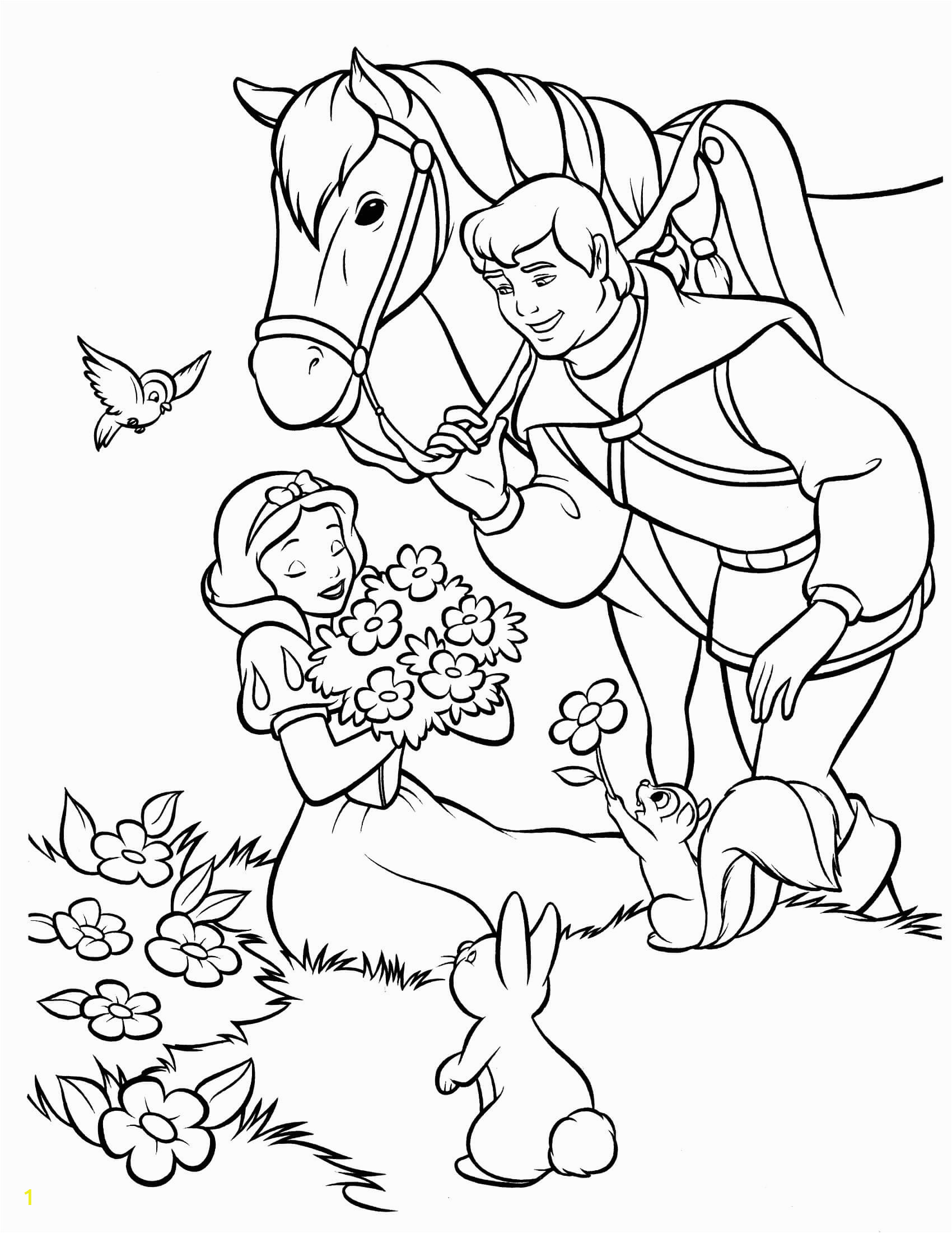 snow white coloring pages best coloring 5