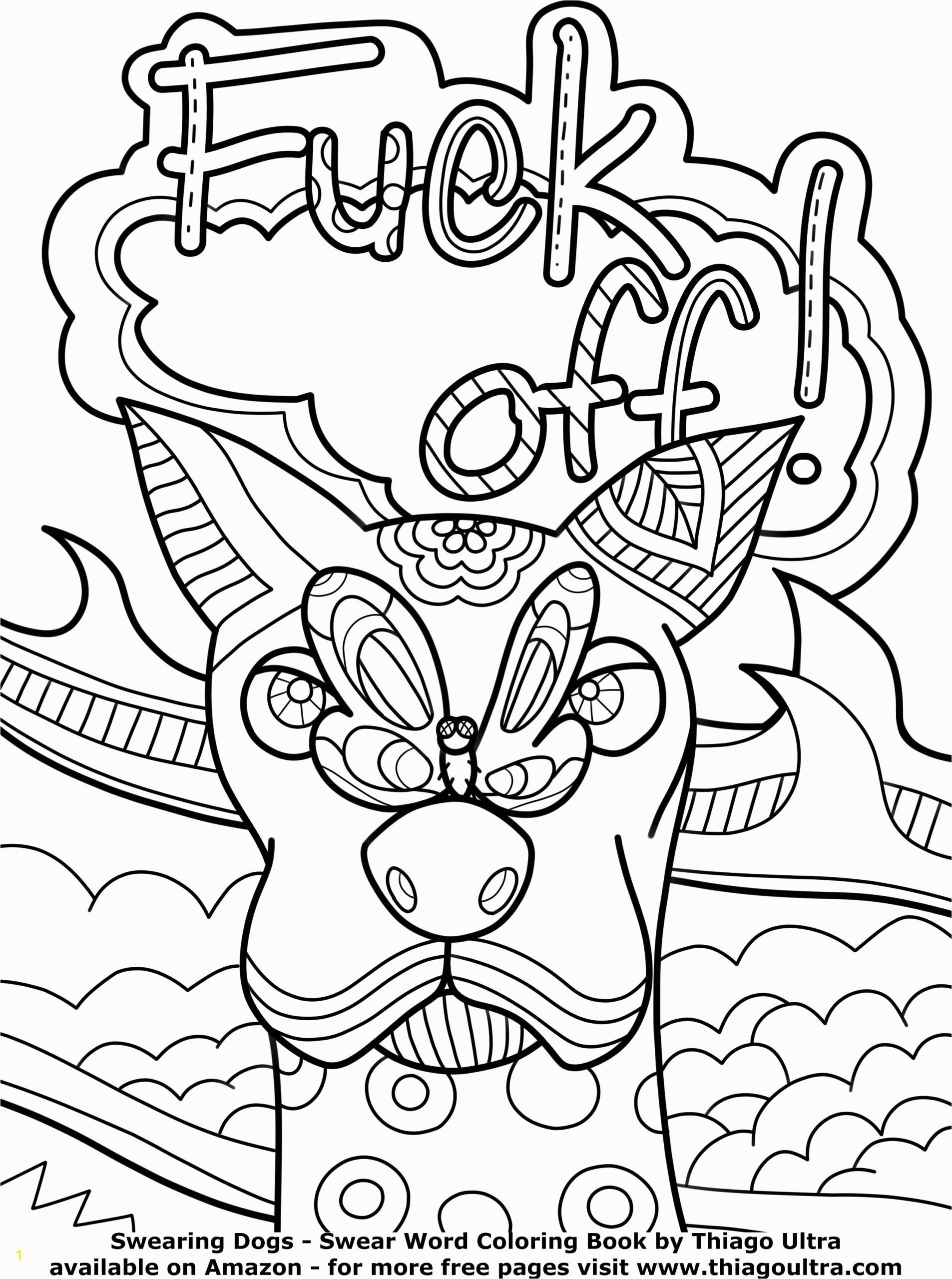 coloring pages cuss words