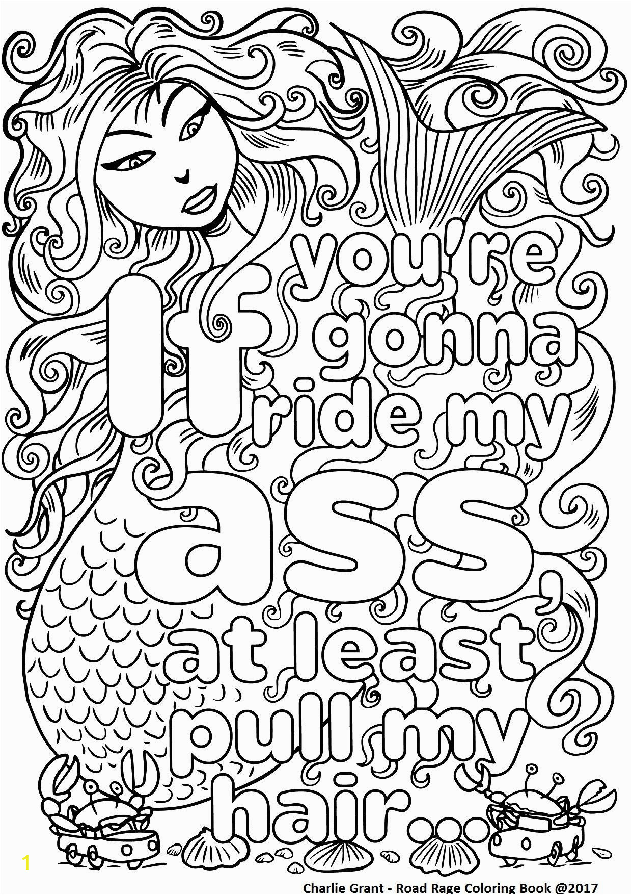 trippy curse words coloring pages for