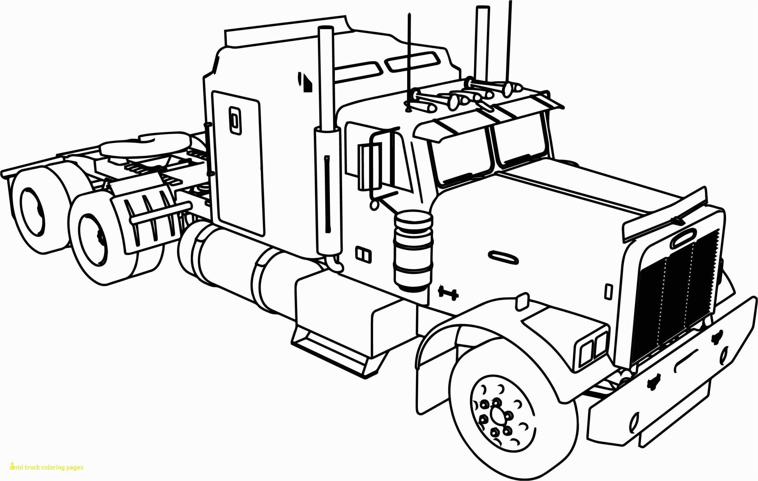 tow truck coloring pages