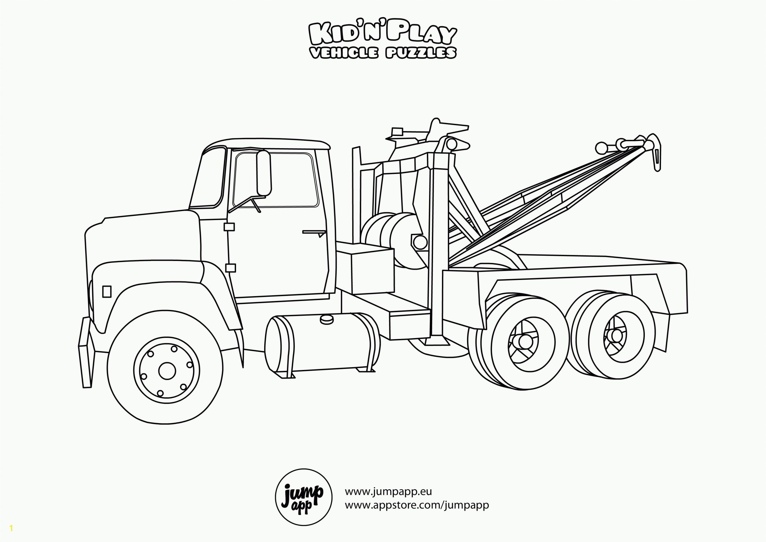 Free Printable tow Truck Coloring Pages tow Trucks Coloring Pages Coloring Home