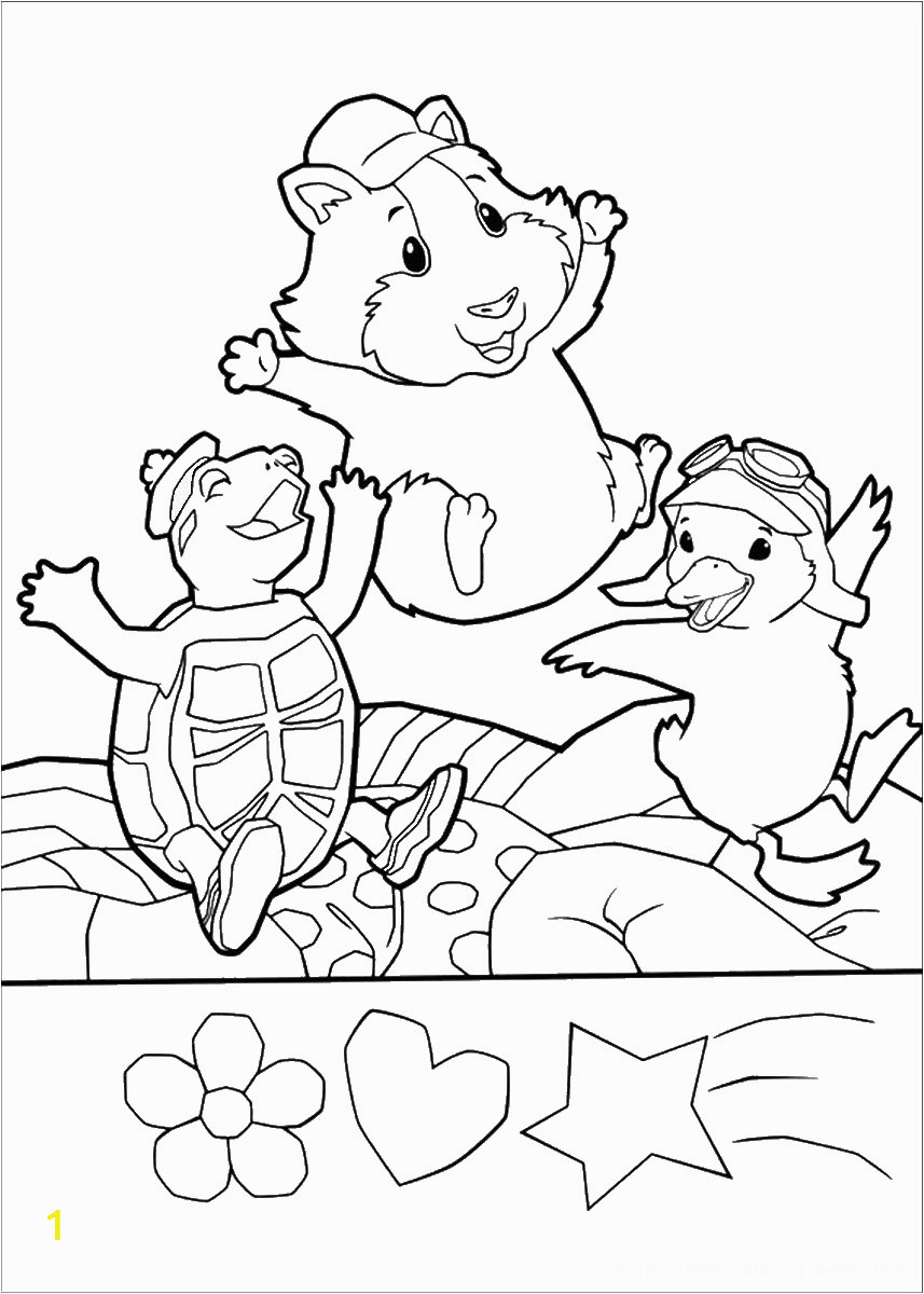 wonder pets coloring pages