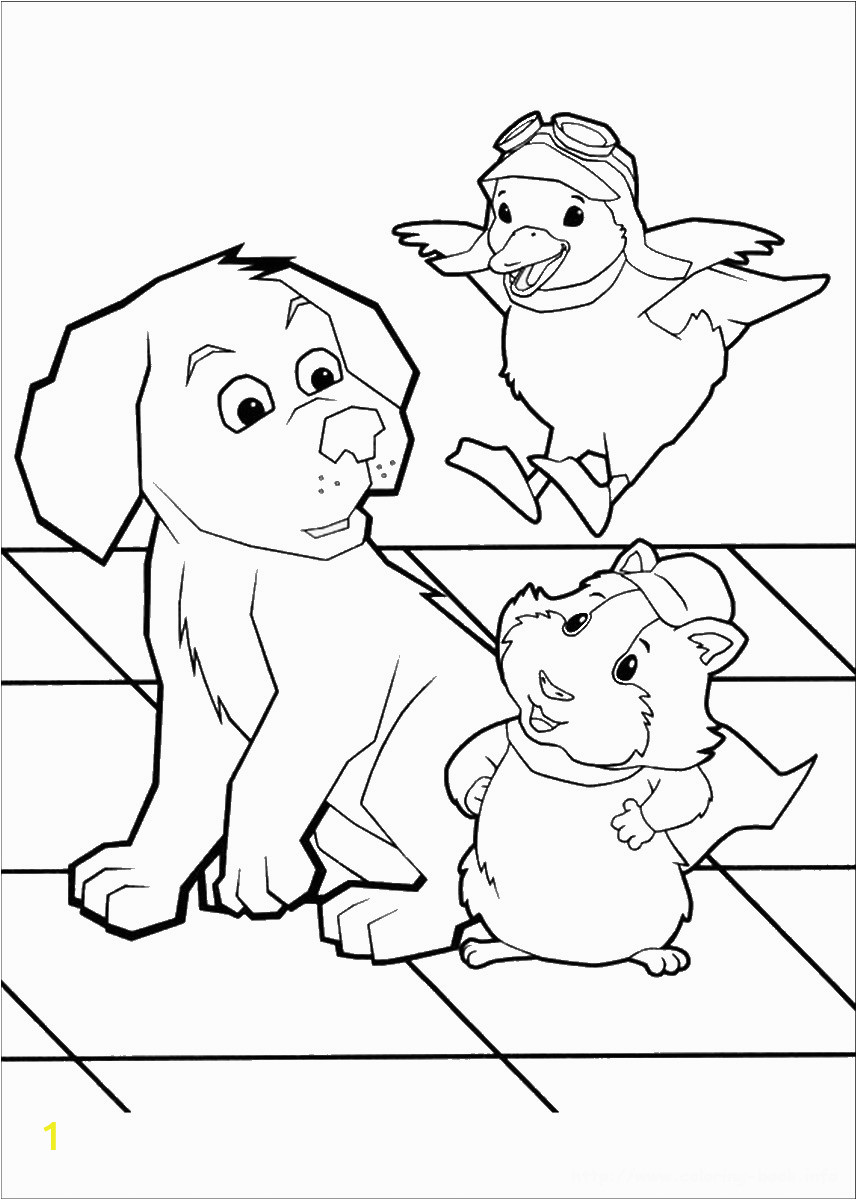 wonder pets coloring pages