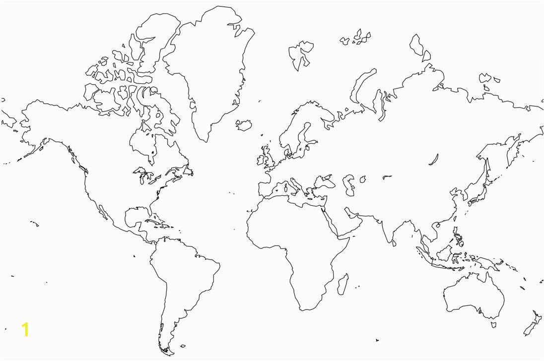 world map coloring pages