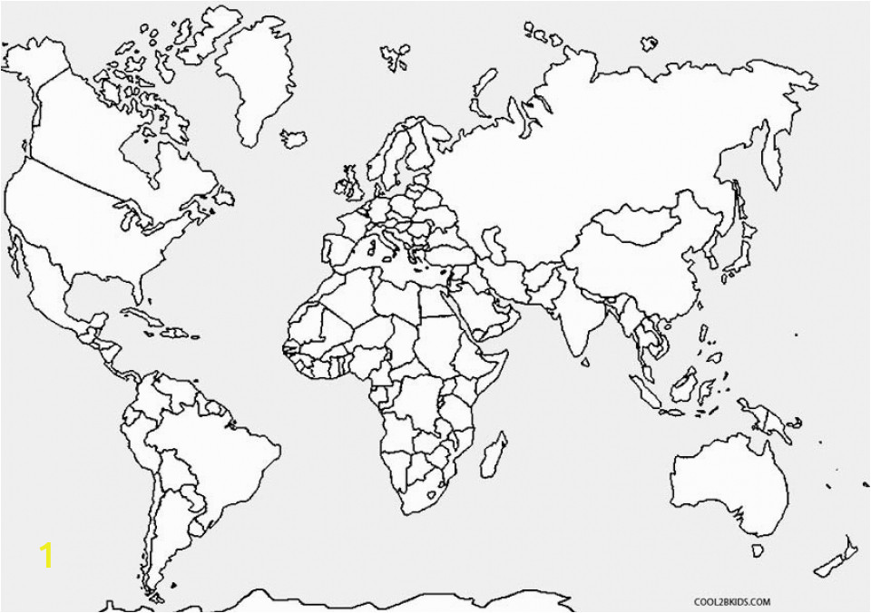 kids printable world map coloring pages x4lk2