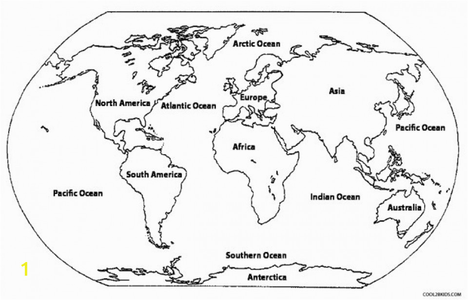 Free Printable World Map Coloring Pages Get This Line World Map Coloring Pages for Kids Sz5em