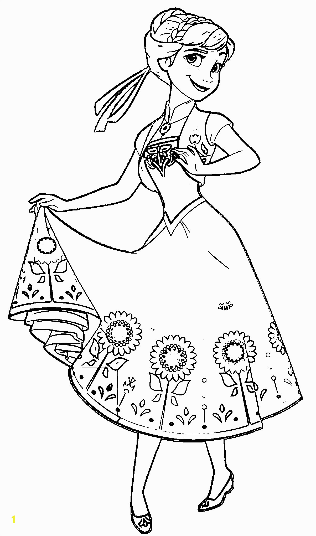 Frozen Fever Coloring Pages to Print Frozen Fever Coloring Pages at Getcolorings