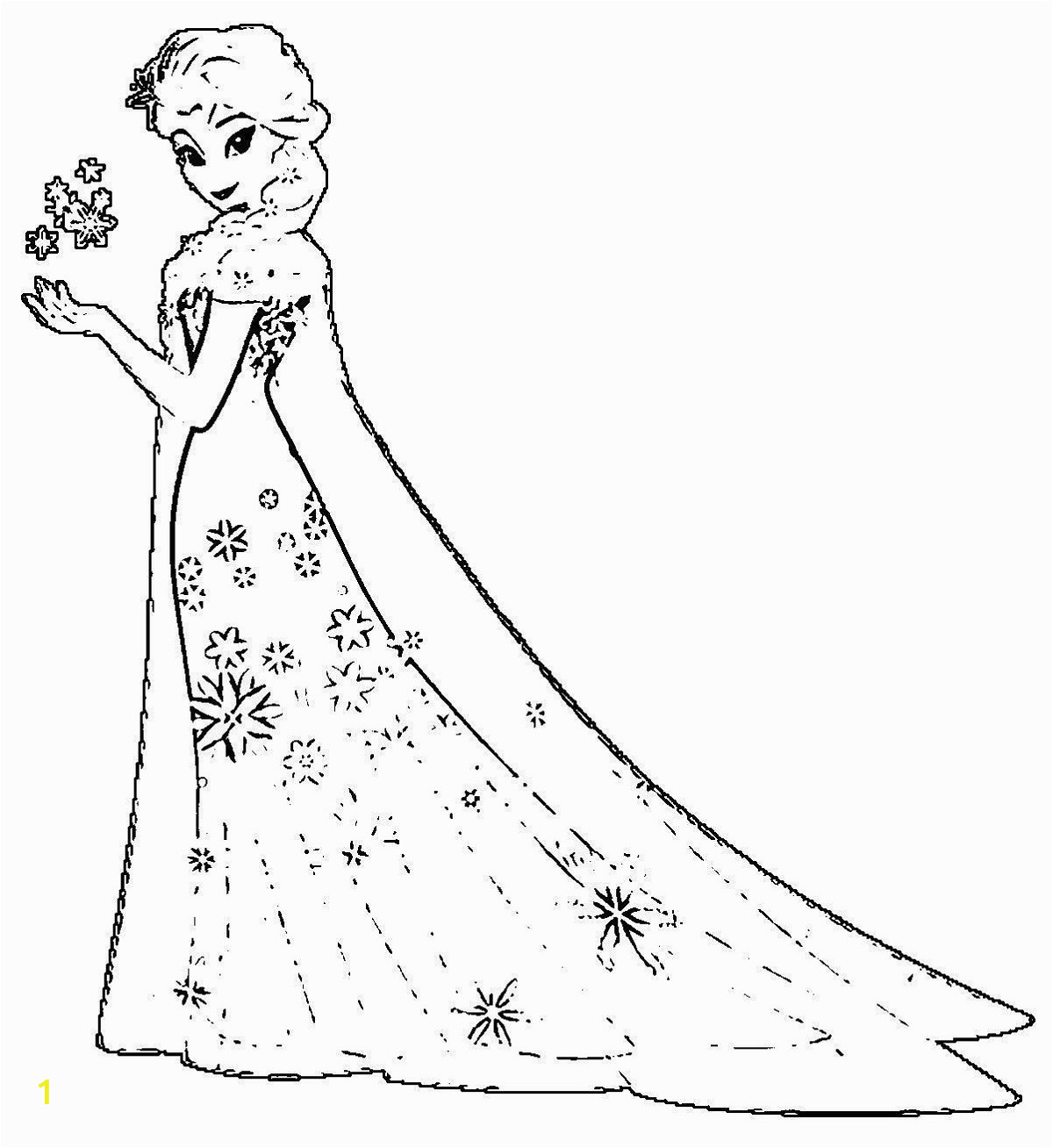 frozen fever coloring pages character