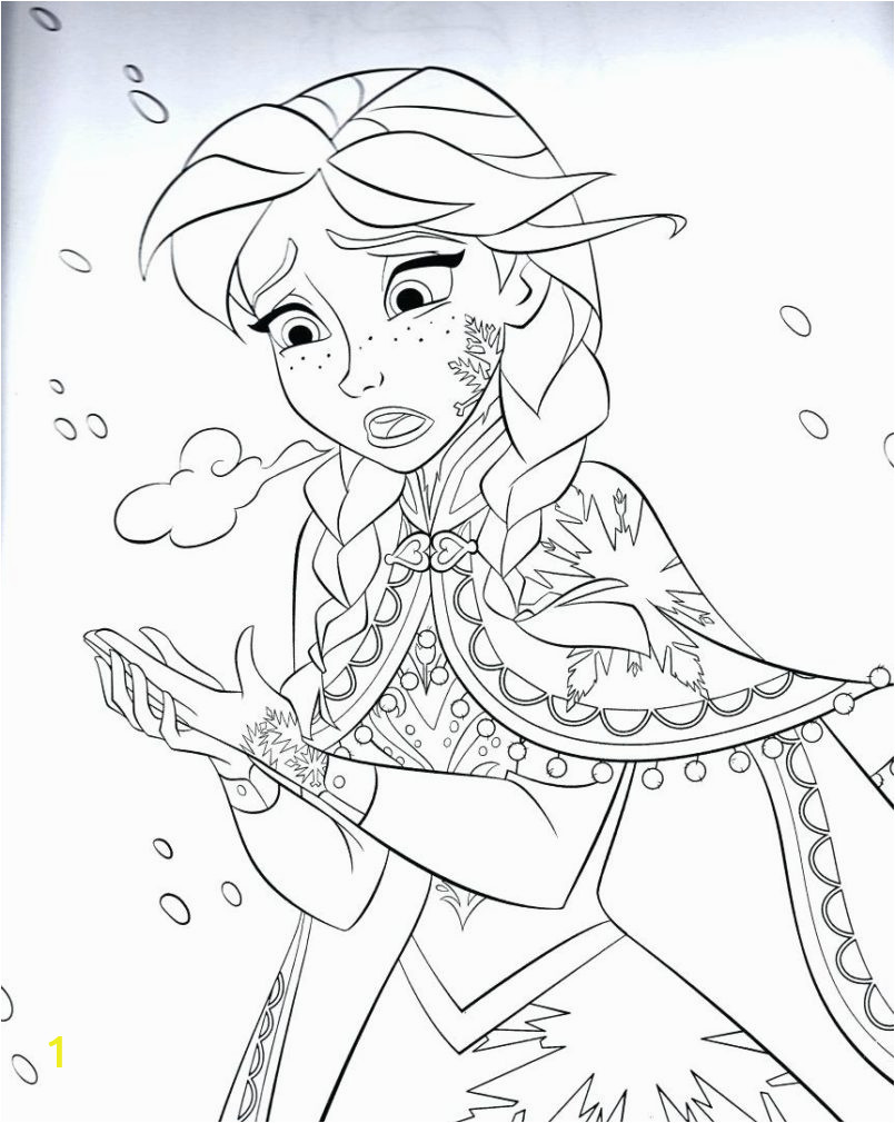 frozen fever coloring pages