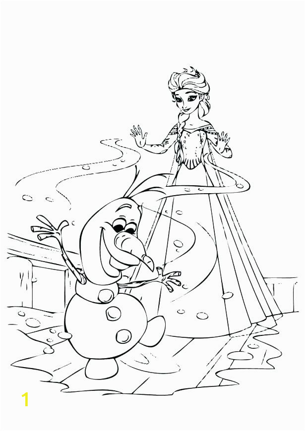 frozen fever elsa coloring pages