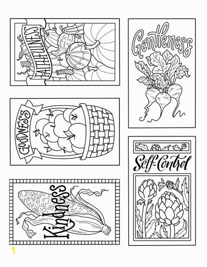 fruit of the spirit seed packet designs