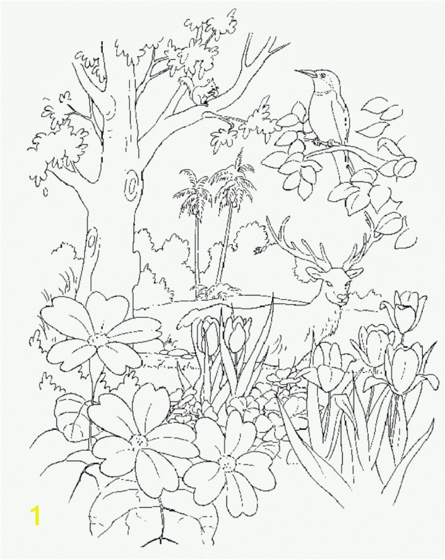 garden of eden coloring page