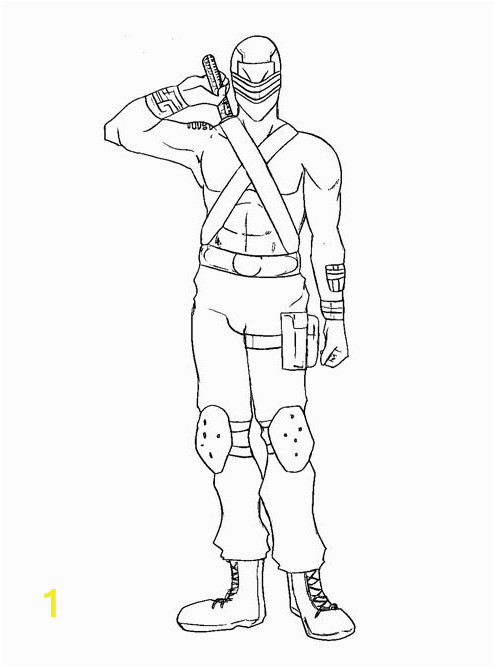 Gi Joe Snake Eyes Coloring Pages Gi Joe Snake Eyes Coloring Pages