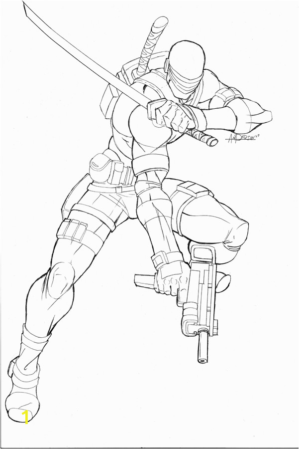 snake eyes drawing