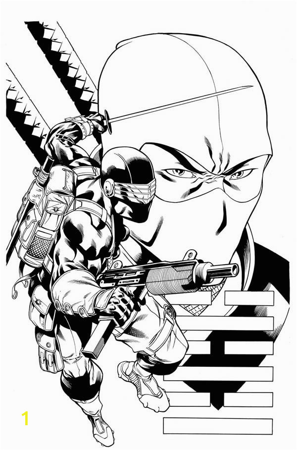 snake eyes drawing