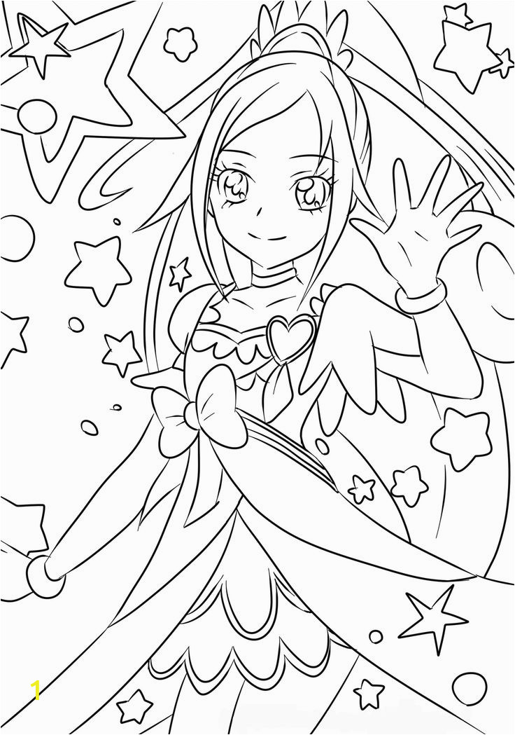 anime glitter force coloring pages sketch templates