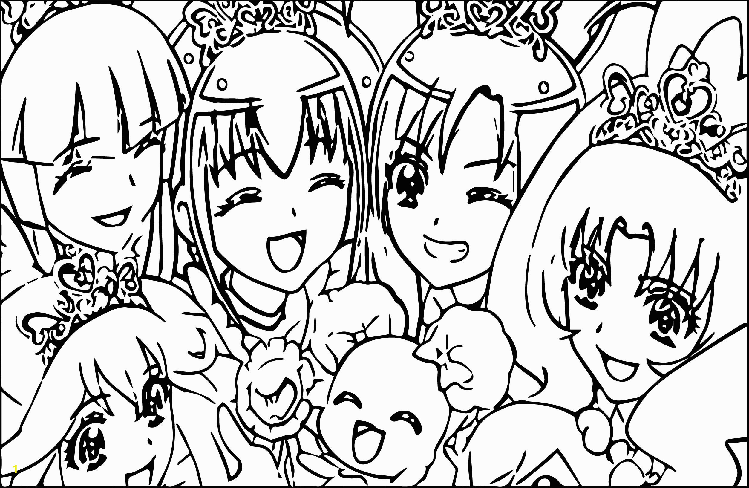 Glitter force Doki Doki Coloring Pages Glitter force Doki Doki Pages Coloring Pages