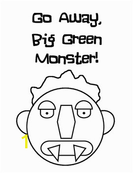 Big Green Monster Ed Emberley Printable