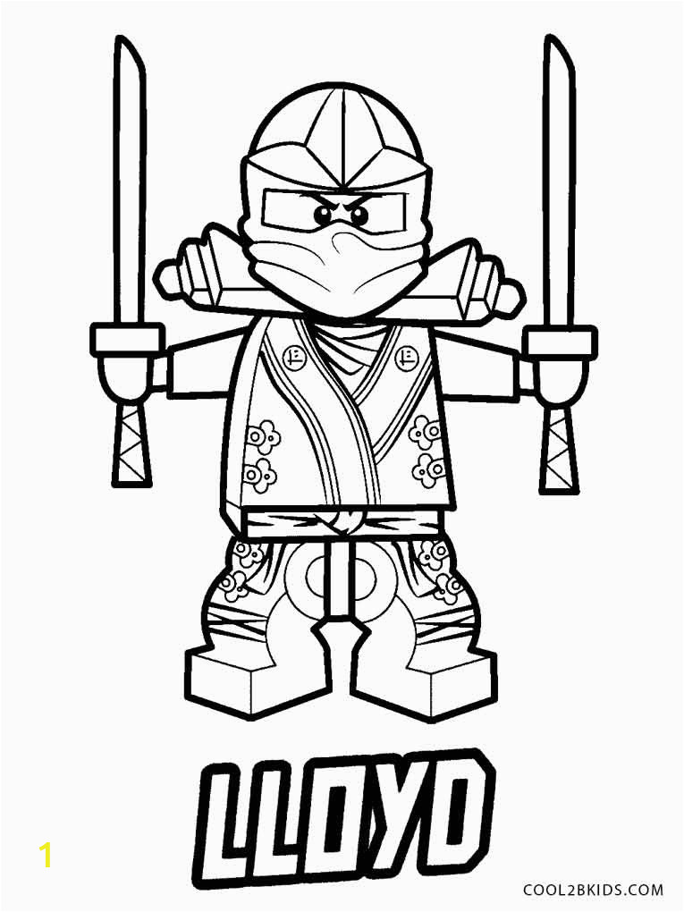 ninjago coloring pages