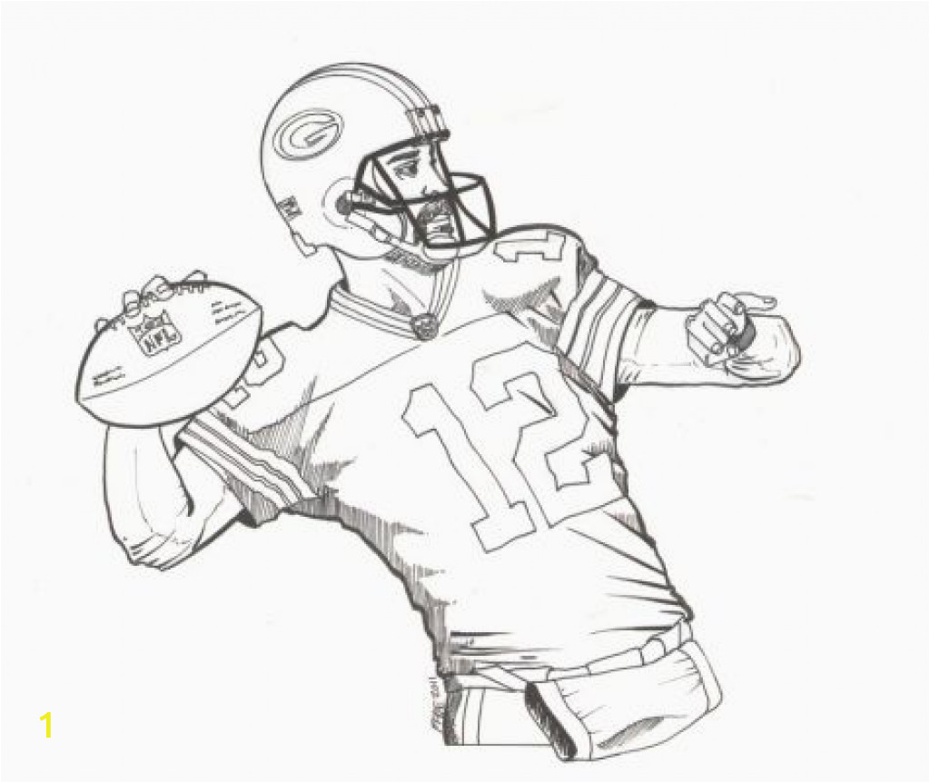 green bay packers drawing