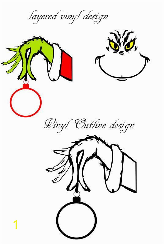 Grinch Hand Holding ornament Coloring Page A Personal Favorite From My Etsy Shop