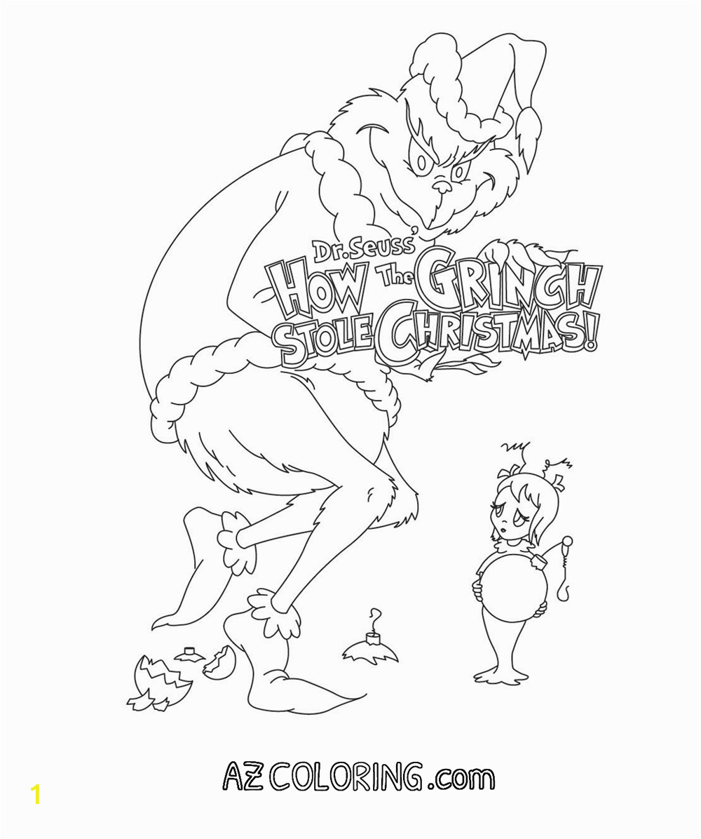 the grinch who stole christmas coloring sheets sketch templates