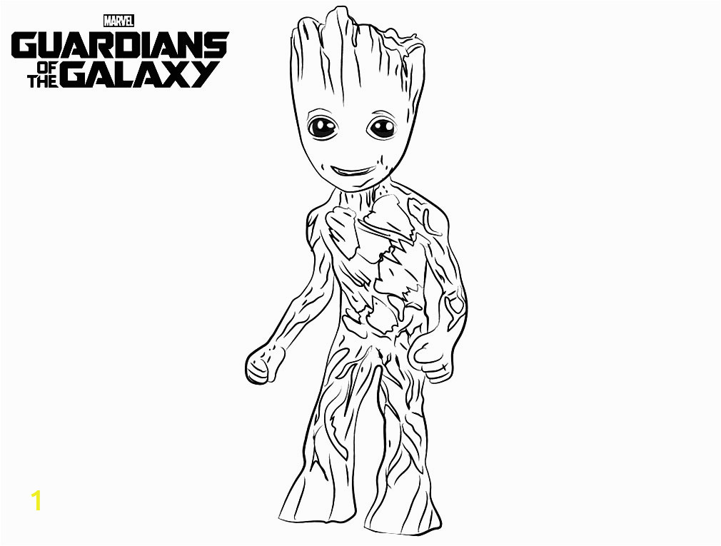 Guardians the Galaxy Groot Coloring Pages Guardians Of Galaxy Guardians Of Galaxy Kids Coloring Pages