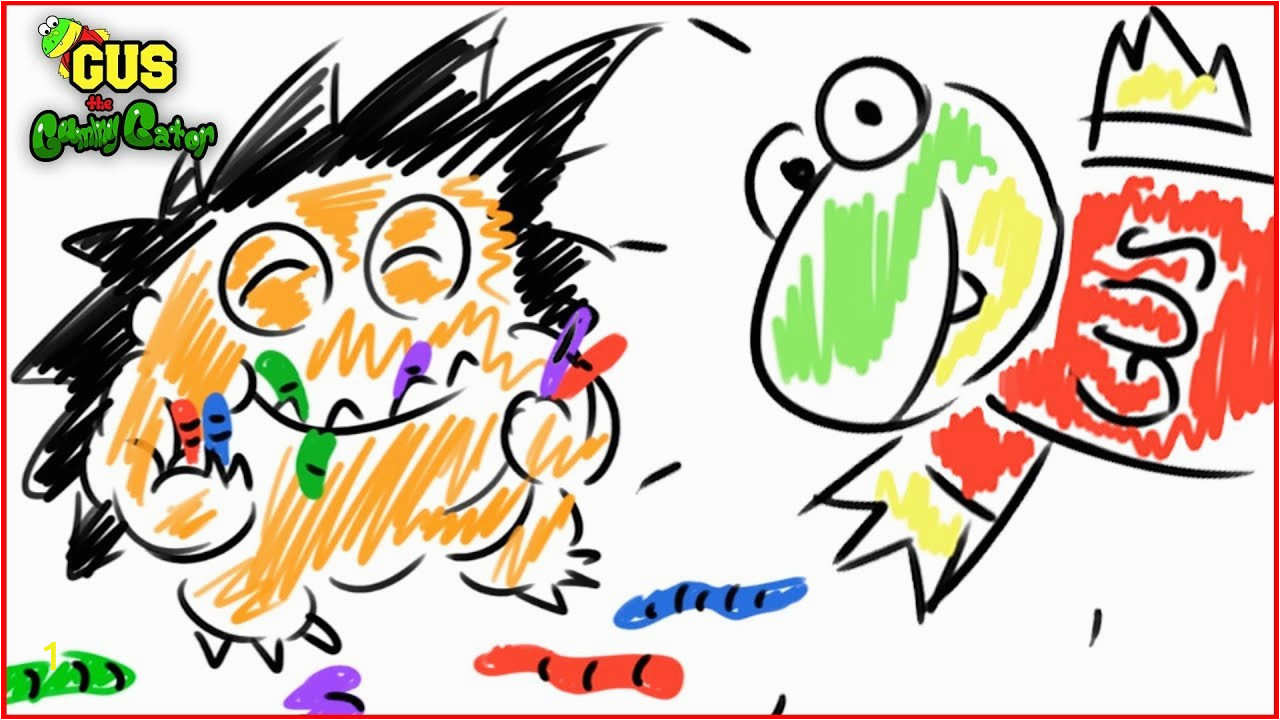 Gus the Gummy Gator Coloring Pages Gus the Gummy Gator Coloring Pages Coloring Pages Kids