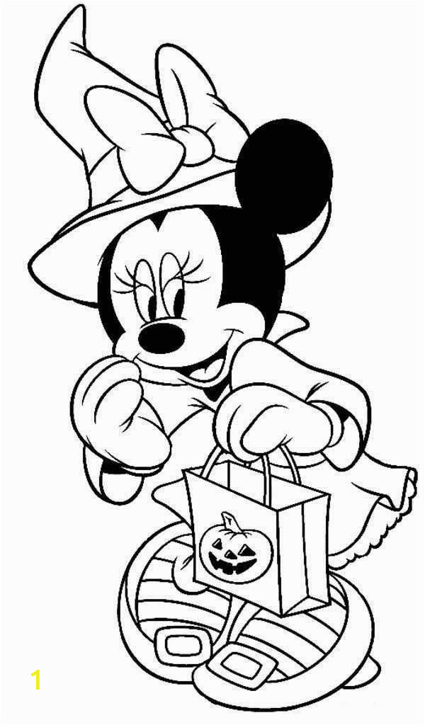 free printable disney halloween coloring pages